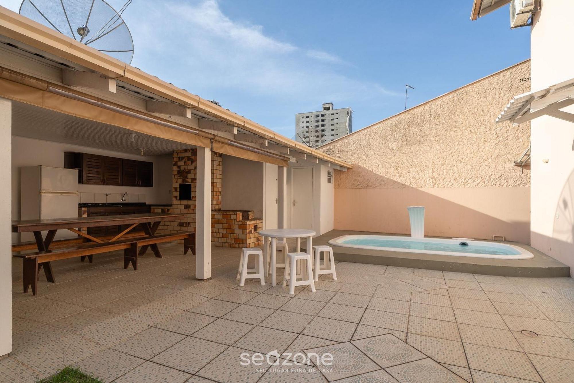 Bela Casa Com Piscina No Centro De Penha/Sc Bsl190 빌라 외부 사진
